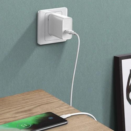 Kabel USB-C Baseus White Series, VOOC, QC, 5A, 2m (biały)