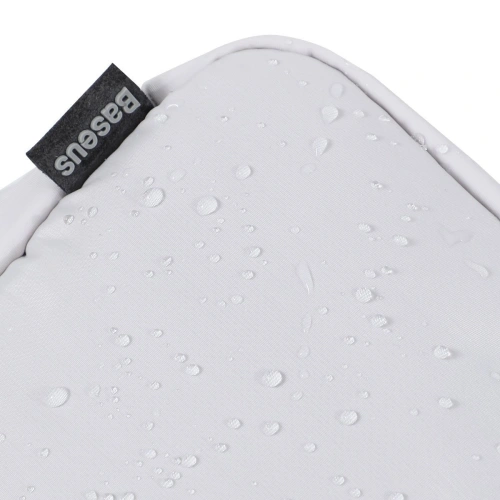 Etui Baseus Track na akcesoria, wstrząsoodporne, wodoodporne 225x140x55mm (białe)