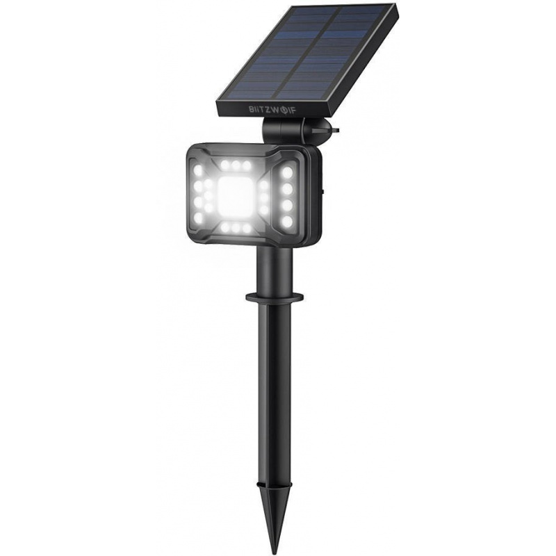 BlitzWolf Distributor - 5907489604437 - BLZ288 - External Blitzwolf LED solar lamp BW-OLT2 with dusk sensor, 1800mAh - B2B homescreen