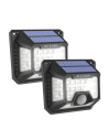 Außen-LED-Solarlampe Blitzwolf BW-OLT3 mit Dämmerungssensor und Dämmerung, 1200mAh (2 Stück)