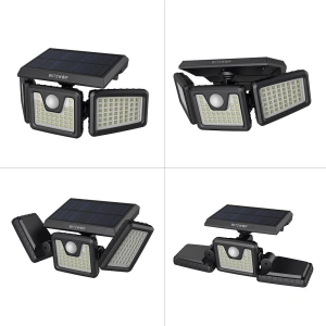 Wholesale External Blitzwolf LED solar lamp BW-OLT4 with dusk and twilight sensor, 1800mAh - BLZ290 - {ean13} - Hurt