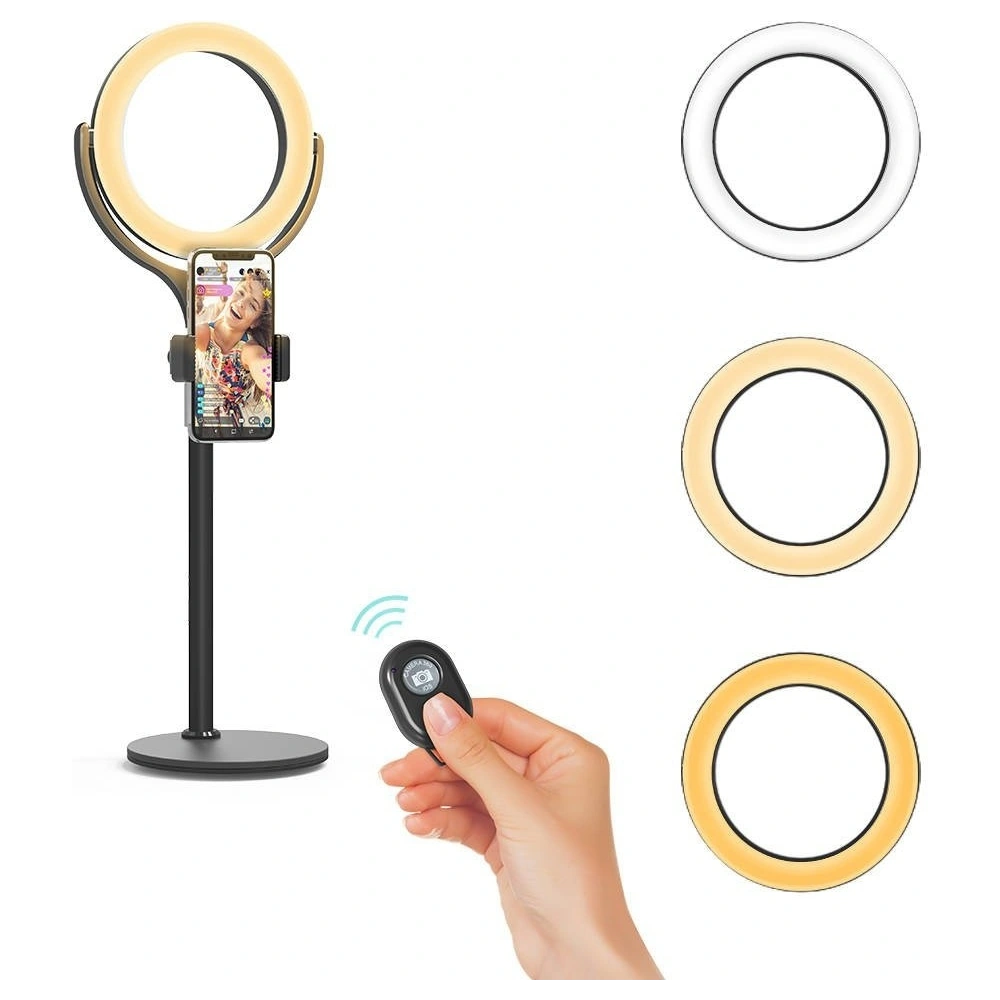 Hurtownia GSM - Ständer / Tisch-Stativ Blitzwolf BW-SL4 für das Telefon, mit LED-Lampe - BLZ292 - {ean13} - Hurt