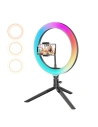 Hurtownia GSM - Ständer / Tischstativ Blitzwolf BW-SL5 für das Telefon, mit RGB-LED-Lampe. - BLZ293 - {ean13} - Hurt