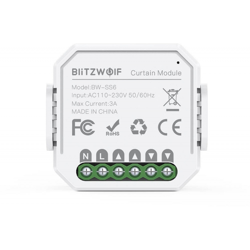 BlitzWolf Distributor - 5907489604369 - BLZ294 - BlitzWolf BW-SS6 Smart Switch WiFi - B2B homescreen