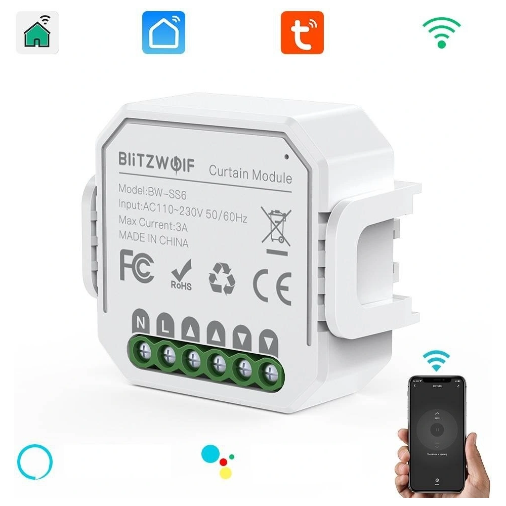 Hurtownia GSM - Intelligenter WiFi-Schalter BlitzWolf BW-SS6 - BLZ294 - {ean13} - Hurt
