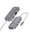 Hurtownia GSM - Adapter 6w1 Blitzwolf BW-TH10 Hub USB-C do 3xUSB 3.0, HDMI, RJ45, AUX, USB-C PD 3.0 100W - BLZ295 - {ean13} - Hurt