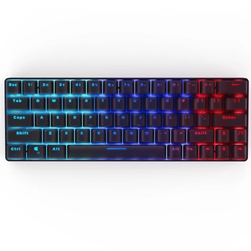 Bezprzewodowa klawiatura gamingowa, mechaniczna BlitzWolf BW-KB1, Red switch (RGB)