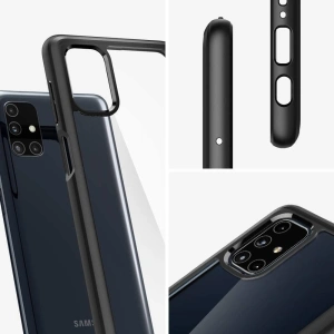 Hurtownia GSM - Etui Spigen Ultra Hybrid Samsung Galaxy M51 Matte Black - SPN1249BLK - {ean13} - Hurt