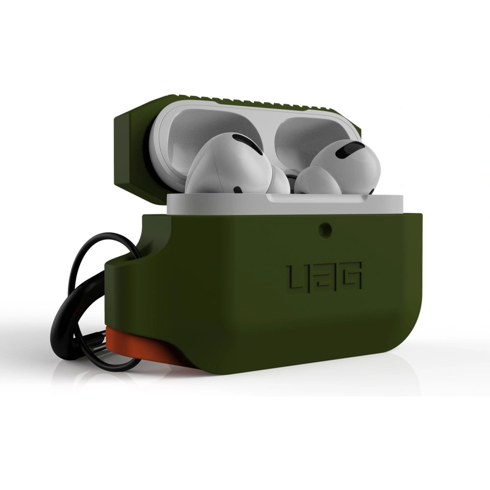 Hurtownia GSM - Etui UAG Urban Armor Gear silikonový kryt Apple Airpods Pro (Olive Drab/Orange) - UAG350OLIORG - {ean13} - Hurt