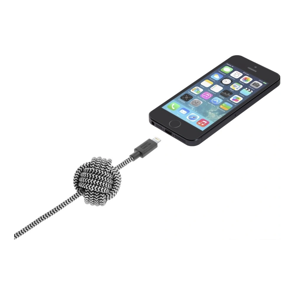Hurtownia GSM - Kabel Native Union Night Cable Lightning z węzłem 3m (zebra) - NTU044ZEB - {ean13} - Hurt