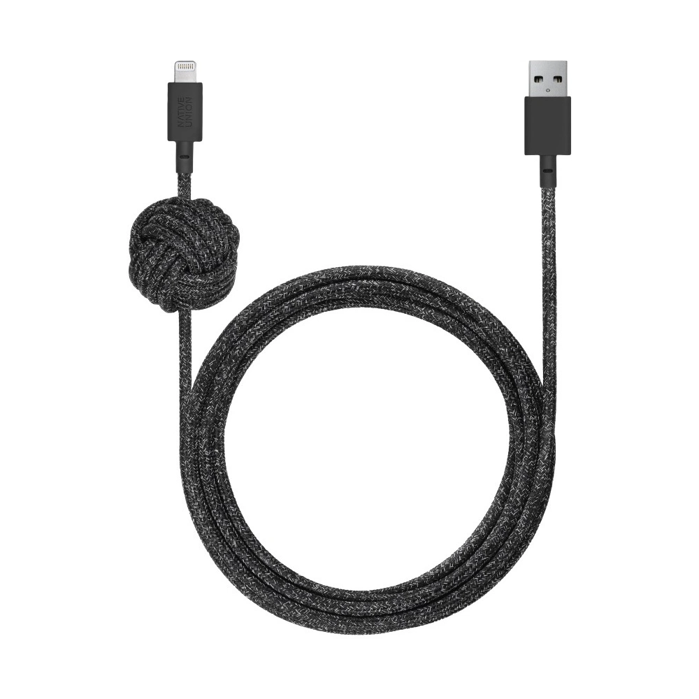 Hurtownia GSM - Kabel Native Union Night Cable Lightning z węzłem 3m (cosmos) - NTU045COS - {ean13} - Hurt