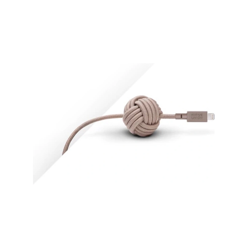 Hurtownia GSM - Kabel Native Union Night Cable Lightning mit Knoten 3m (rosa) - NTU049RS - {ean13} - Hurt