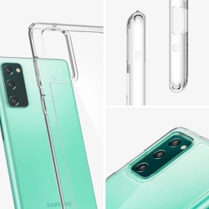 Hurtownia GSM - Etui Spigen Ultra Hybrid Samsung Galaxy S20 FE Crystal Clear - SPN1252CL - {ean13} - Hurt