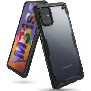 Wholesale Ringke Fusion-X Samsung Galaxy M31s Black - RGK1281BLK - {ean13} - Hurt