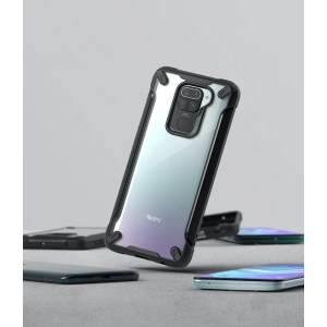 Hurtownia GSM - Etui Ringke Fusion-X Redmi Note 9 Black - RGK1283BLK - {ean13} - Hurt