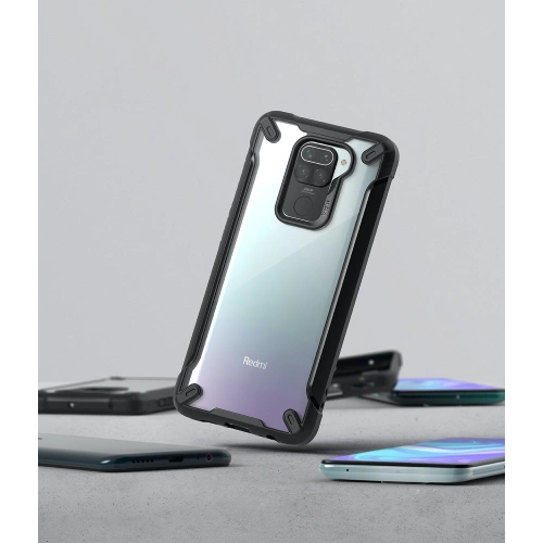 Etui Ringke Fusion-X Redmi Note 9 Black