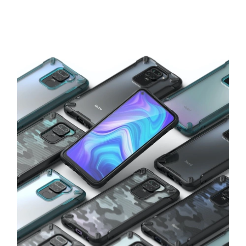 Etui Ringke Fusion-X Redmi Note 9 Black