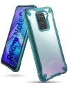 Etui Ringke Fusion-X Redmi Note 9 Verde Turcoaz