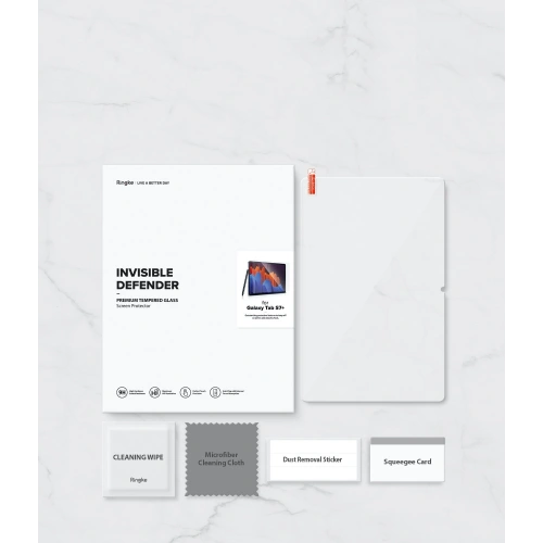 Szkło hartowane Ringke ID Glass Samsung Galaxy Tab S7+ Plus/S8 + Plus 12.4