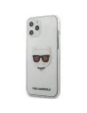 Etui Karl Lagerfeld KLHCP12LCLTR Apple iPhone 12 Pro Max Hardcase Transparent Choupette