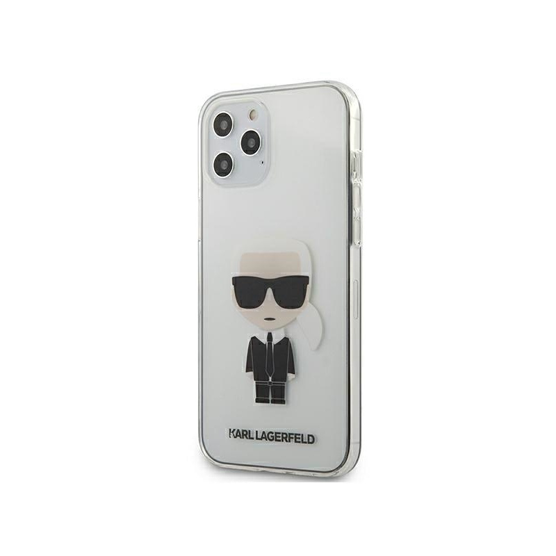 Karl Lagerfeld Distributor - 3700740483060 - KLD328CL - Karl Lagerfeld KLHCP12LTRIK Apple iPhone 12 Pro Max hardcase Transparent Ikonik - B2B homescreen