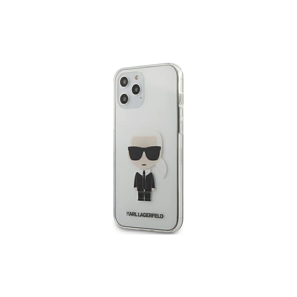 Hurtownia GSM - Etui Karl Lagerfeld KLHCP12LTRIK Apple iPhone 12 Pro Max hardcase Transparent Ikonik - KLD328CL - {ean13} - Hurt