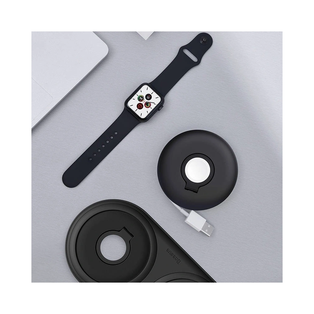 Hurtownia GSM - Baseus Planet organizer na ładowarkę do Apple Watch (czarna) - BSU1809BLK - {ean13} - Hurt