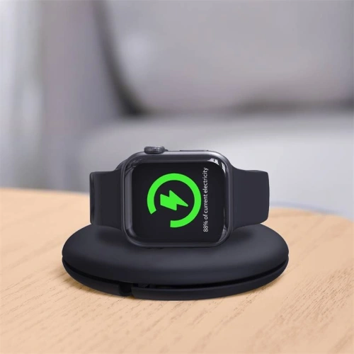 Baseus Planet organizer na ładowarkę do Apple Watch (czarna)