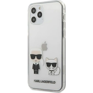 Etui Karl Lagerfeld KLHCP12MCKTR Apple iPhone 12/12 Pro hardcase Transparent Karl & Choupette