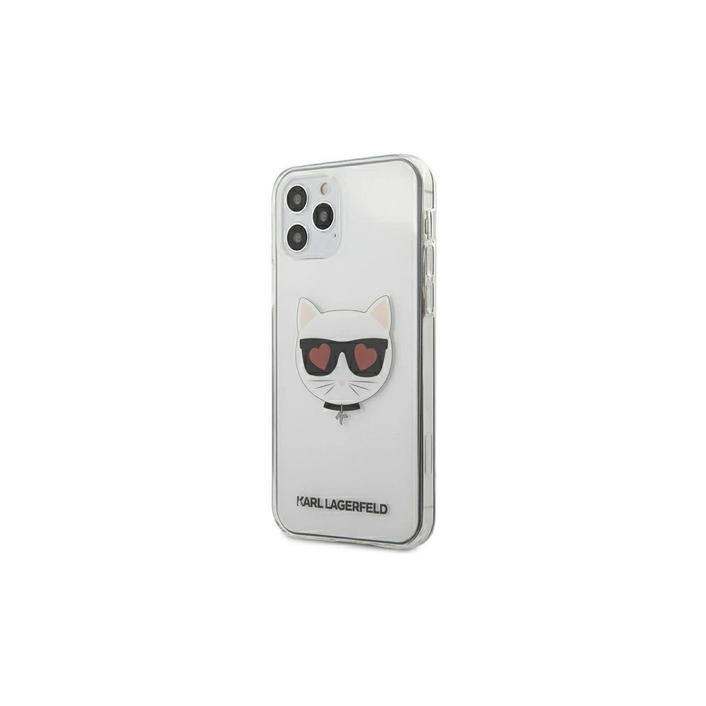 Hurtownia GSM - Etui Karl Lagerfeld KLHCP12MCLTR Apple iPhone 12/12 Pro hardcase Transparent Choupette - KLD331CL - {ean13} - Hurt