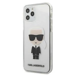Etui Karl Lagerfeld KLHCP12MTRIK Apple iPhone 12/12 Pro hardcase Transparent Ikonik
