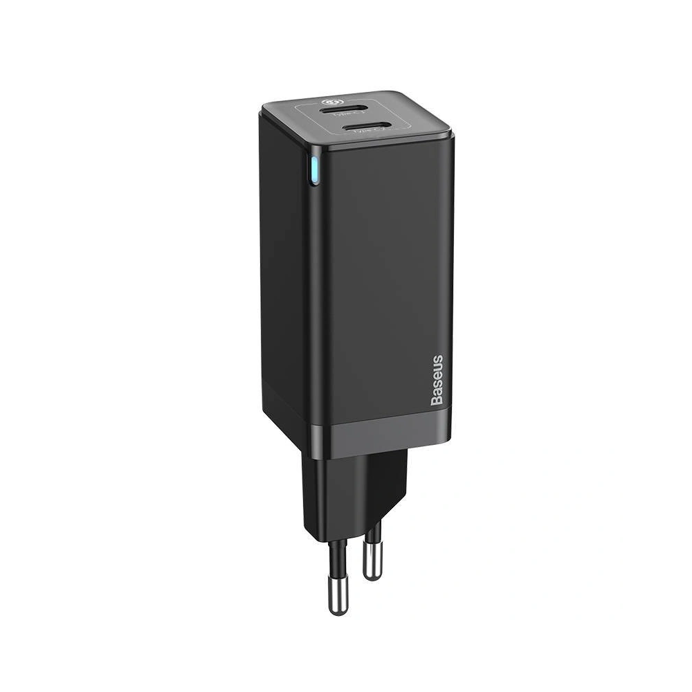 Wholesale Baseus quick charger GaN2 C+C, 45W, EU (black) - BSU1769BLK - {ean13} - Hurt