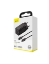 Hurtownia GSM - Ładowarka sieciowa Baseus GaN2 C+C, 45W, EU (czarna) - BSU1769BLK - {ean13} - Hurt