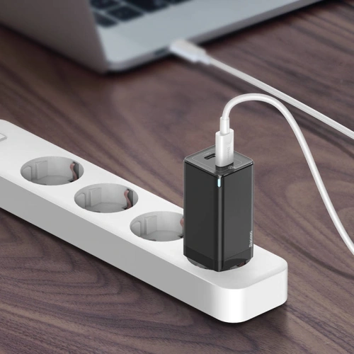 Ładowarka sieciowa Baseus GaN2 C+C, 45W, EU (czarna)