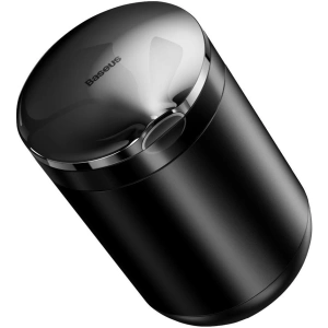 Autoaschenbecher Baseus mit LED-Lampe (schwarz)