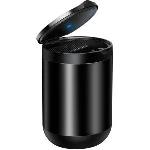 Wholesale Baseus LED Car Ashtray Black - BSU1770BLK - {ean13} - Hurt