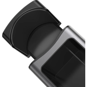 Hurtownia GSM - Baseus Deluxe Metalowy organizer samochodowy z uchwytem na kubek, 2x ładowanie USB (czarny) - BSU1771BLK - {ean13} - Hurt