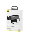 Hurtownia GSM - Baseus Deluxe Metalowy organizer samochodowy z uchwytem na kubek, 2x ładowanie USB (czarny) - BSU1771BLK - {ean13} - Hurt