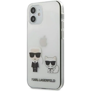 Hurtownia GSM - Etui Karl Lagerfeld KLHCP12SCKTR Apple iPhone 12 mini Hardcase Transparent Karl & Choupette - KLD344CL - {ean13} - Hurt
