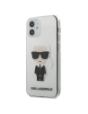 Karl Lagerfeld KLHCP12STRIK Apple iPhone 12 mini hardcase Transparent Ikonik