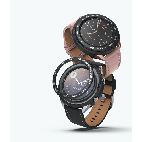 Etui Ringke Air Sports + nakładka Ringke Bezel Styling Samsung Galaxy Watch 3 41mm Black GW3-41-10
