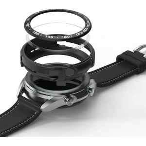 Hurtownia GSM - Etui Ringke Air Sports + nakładka Ringke Bezel Styling Samsung Galaxy Watch 3 41mm Schwarz GW3-41-10 - RGK1292BLK - {ean13} - Hurt