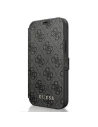 Etui Guess GUFLBKSP12L4GG Apple iPhone 12 Pro Max szary/grey book 4G Charms Collection