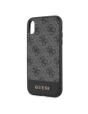 Hurtownia GSM - Etui Guess GUHCI61G4GLGR Apple iPhone XR szary/grey hardcase 4G Stripe Collection - GUE593GRY - {ean13} - Hurt