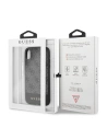 Hurtownia GSM - Etui Guess GUHCI61G4GLGR Apple iPhone XR szary/grey hardcase 4G Stripe Collection - GUE593GRY - {ean13} - Hurt