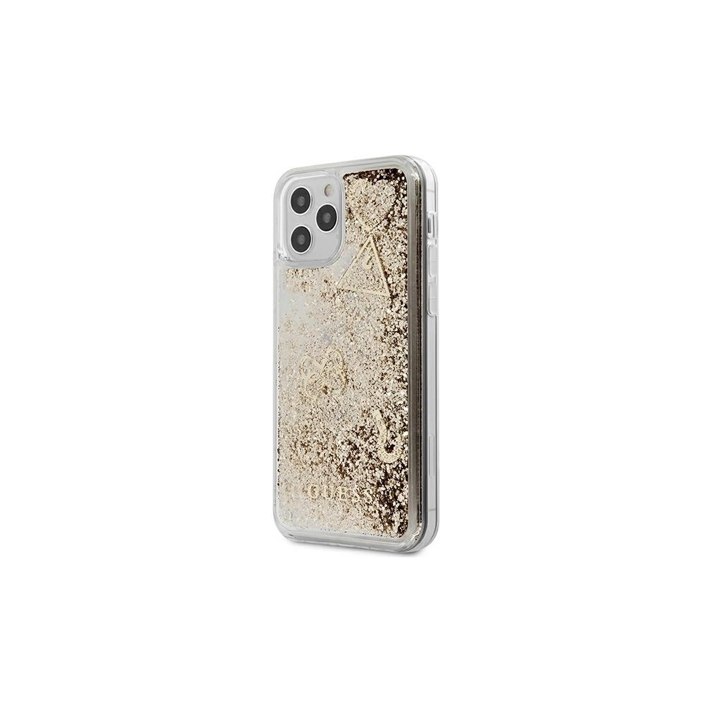 Hurtownia GSM - Etui Guess GUHCP12LGLHFLGO Apple iPhone 12 Pro Max gold/złoty hardcase Glitter Charms - GUE594GLD - {ean13} - Hurt