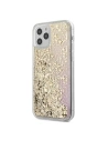 Etui Guess GUHCP12LLG4GGPIGO Apple iPhone 12 Pro Max auriu/gold hardcase Gradient Liquid Glitter 4G