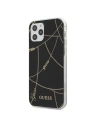 Guess GUHCP12LPCUCHBK Apple iPhone 12 Pro Max black hardcase Gold Chain Collection
