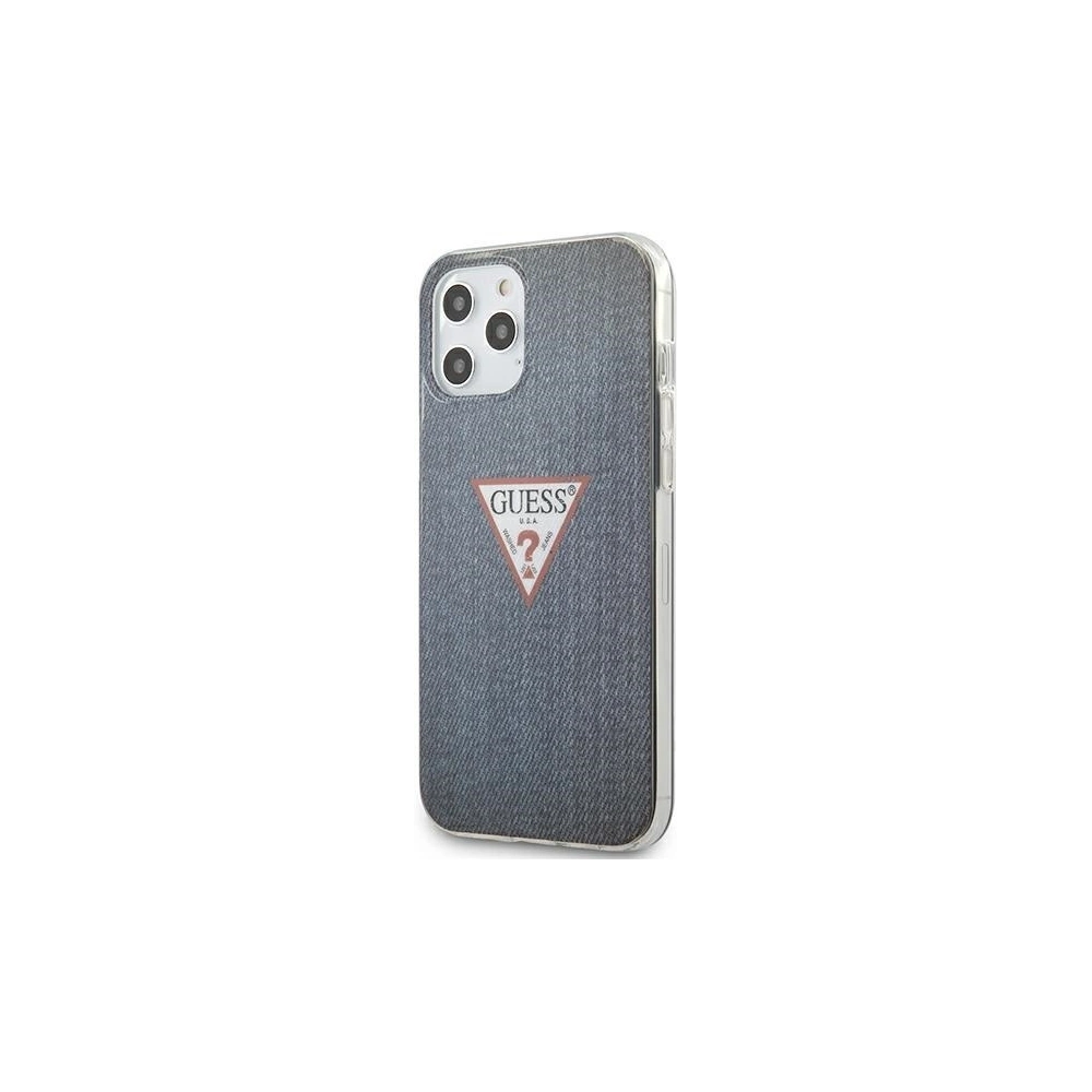 Hurtownia GSM - Etui Guess GUHCP12LPCUJULDB Apple iPhone 12 Pro Max granatowy/dark blue hardcase Jeans Collection - GUE605BLU - {ean13} - Hurt
