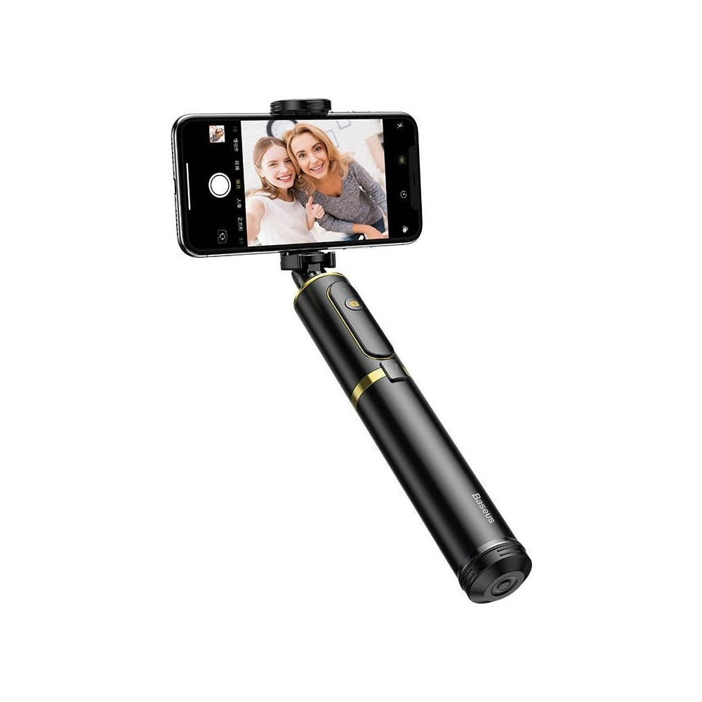 Hurtownia GSM - Baton selfie, trepied Bluetooth Baseus (negru-auriu) - BSU1775BLKGLD - {ean13} - Hurt